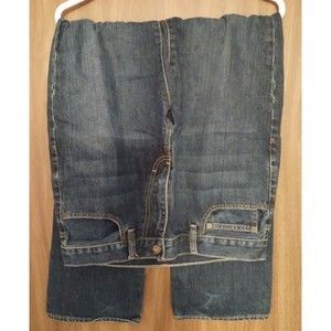 J Crew Mens Jeans 33 x 34 The Bleecker Dark Wash